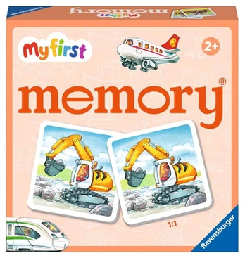 Ravensburger atminties žaidimas „My first memory® Vehicles“, nuo 2,5 m.