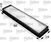 Filtras, salono oras VALEO 698724