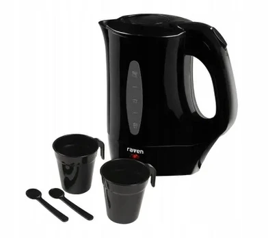 Kelioninis virdulys Raven ECT001C, 0,5 l, 650 W
