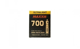 Maxxis Ultralight 28x23/32C kamera / SV 48mm kaina