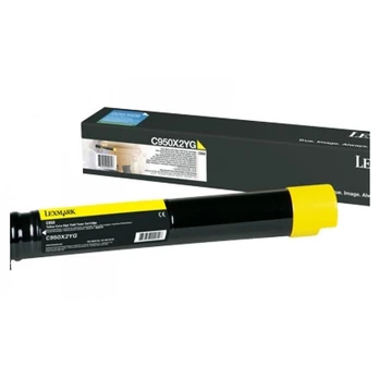Lexmark C950X2YG kasetė, Geltona, 22000 puslapių