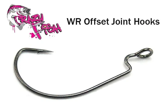 Ofsetiniai kabliukai Crazy Fish Joint WROJH 5