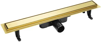 Dušo latakas Laveo Basso 2in1, 50 cm, Gold