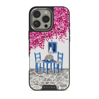 Milos - iPhone 16 Pro Case, Elite Dark (MagSafe) / Silver