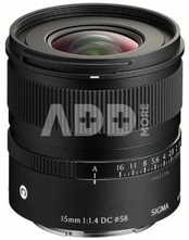 Sigma 15MM F1.4 DC CONTEMPORARY CANON RF