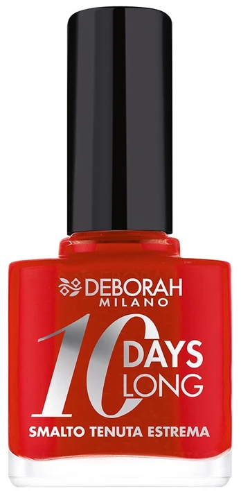Nagų lakas Deborah Milano 10 Days Long 39 Geranium Red, 11 ml