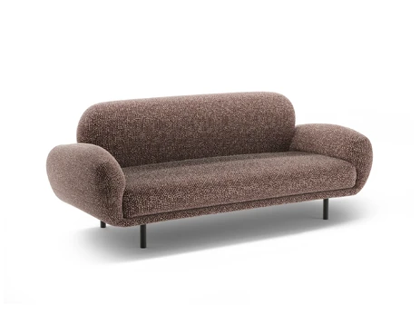 Sofa, "Poppy", 2 Seats, 178x72x82, Brown