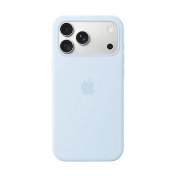 Dėkliukas APPLE iPhone 18 Pro Max Silicone Case with MagSafe - Crisp Blue