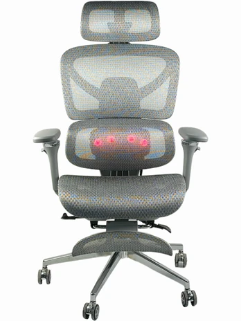 Darbo kėdė Domoletti AM370, pilka sp.