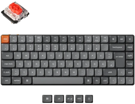 Keychron K3 Max, žaidimų klaviatūra