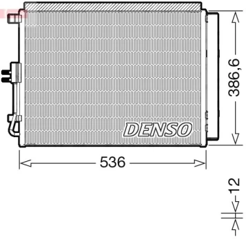 Kondensatorius, oro kondicionierius DENSO DCN43009