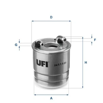Kuro filtras UFI 24.111.00