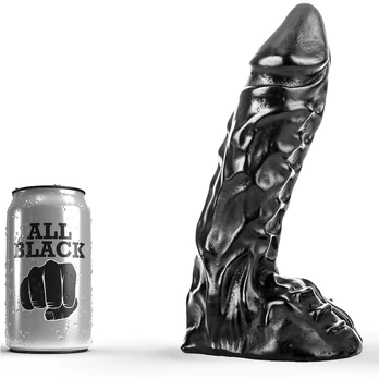 Dildo ALL BLACK 23 cm