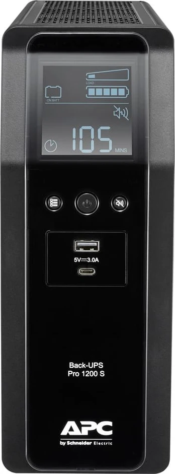 APC BR1200SI UPS Back ProBR 1200VA 6+2xC13, AVR,LCD