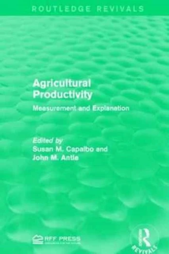 Agricultural Productivity - Minkštas viršelis
