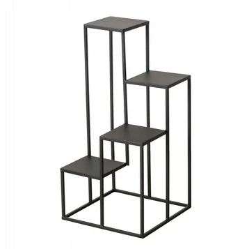 Boltze REMUS 4 pakopų metalinis gėlių stovas, 68 cm