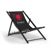 DIABLO CHAIRS Sunbed, black kaina