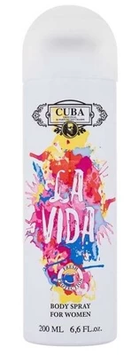 Purškiamas dezodorantas Cuba La Vida, 200 ml