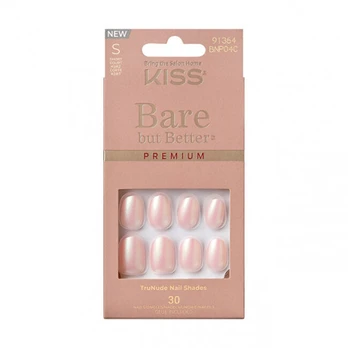 KISS - Adhesive nails Bare-But-Better Premium Nails - Mocha 30 pcs