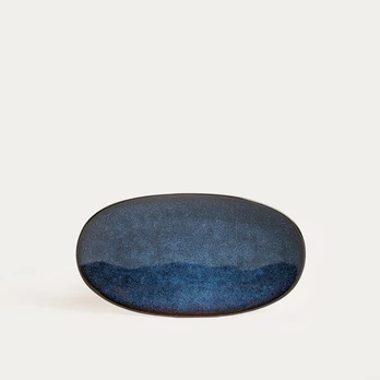 Homla serviravimo lėkštė Casper 007254, 29.5x16 cm, mėlyna