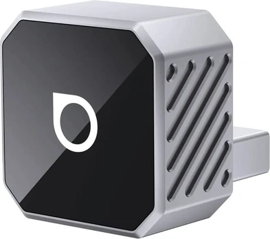 Wireless car adapter OTTOCAST Mini Cube T3 sidabrinis