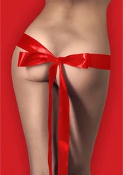 Ouch! Silky Ribbon - Raudona