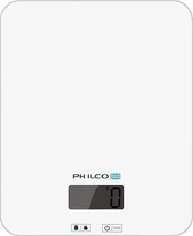 Elektroninės virtuvinės svarstyklės Philco, balta