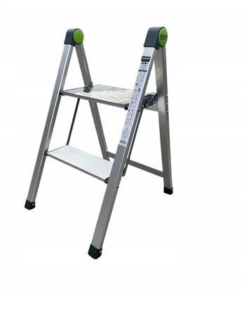 Stalco sulankstomos mini kopėčios slim 2 pakopų 150 kg