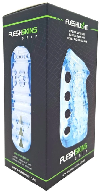 Fleshlight Fleshskins Grip Blue Ice Masturbatorius
