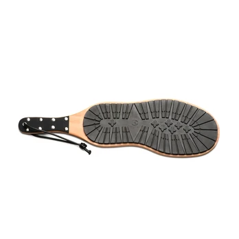 XR Brands Master Series Tread Boot Paddle Juodas 18.1" Anatomic Handle