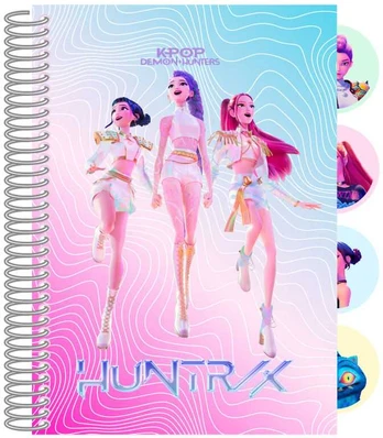 Safta Demon Hunters Kpop A6 notebook