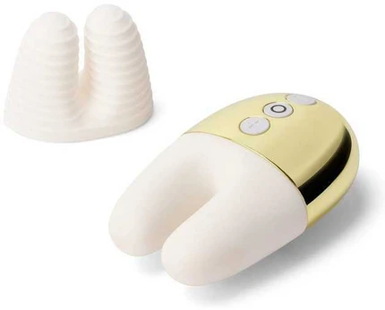 LE WAND DOUBLE VIBE Baltas AUKSO