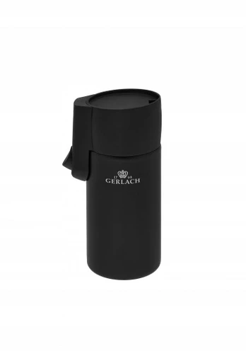 Terminis puodelis Gerlach Assist, 0,3 l, juodas