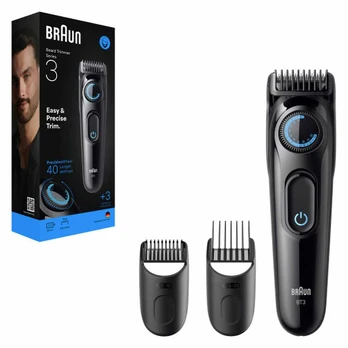 Barzdaskutė Braun Series 3 BT3520 Barttrimmer juodas