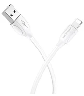 Baltas USB-A - Lightning 100cm laidas "Borofone BX19"