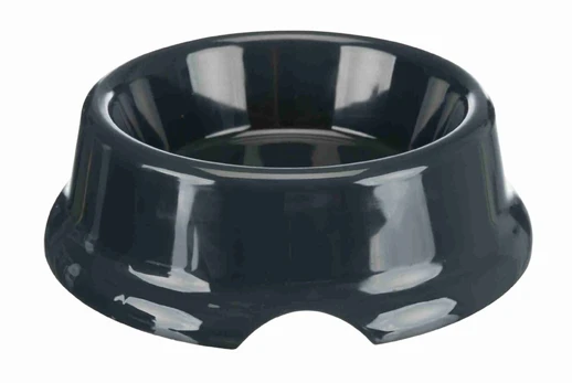 Trixie plastikinis dubenėlis su guminėmis kojelėmis 0.5 l /14 cm