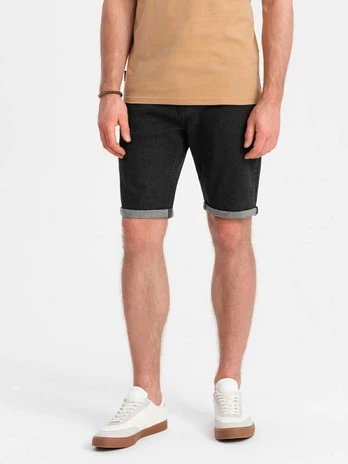 men's shorts - juodas