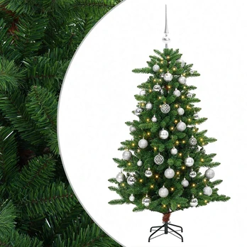 Artificial Christmas Tree with Bauble 120 cm 150 LED