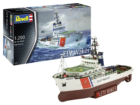 Revell - ETV Waker Netherlands Coast Guard Emergency Towing Vessel, 1/200 05240
