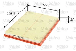 Oro filtras VALEO 585088 kaina