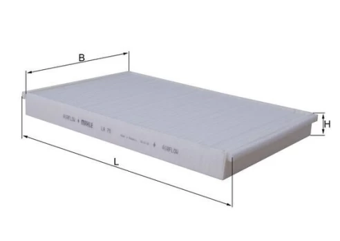 Salono filtras KNECHT LA75