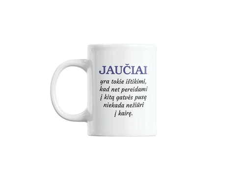Puodelis „JAUČIAI“
