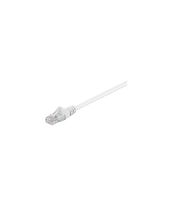 Wenstronic CAT 5e Patch Cable, U/UTP, white, 2 m Goobay
