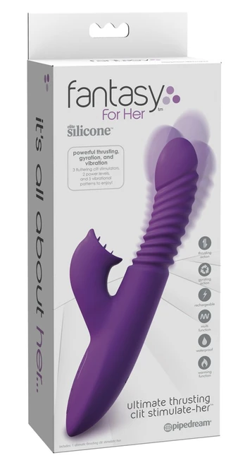 Fantasy For Her ffh U. T. Clit Stimulate-Her vibratorius kiškutis