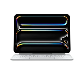 Klaviatūra Apple Magic Keyboard iPad Pro 11‑inch, Anglų (INT), balta, belaidė
