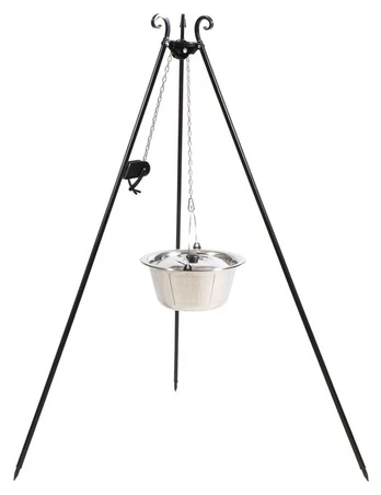 Trikojis su Inox puodu CookKing 180cm + rite