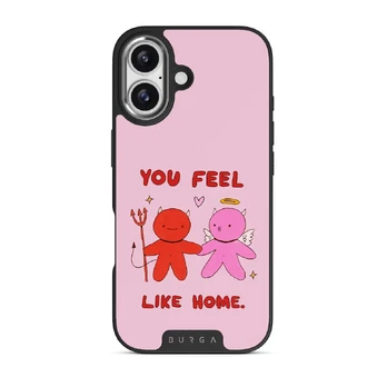 Like Home - iPhone 17 Case, Elite Dark (MagSafe) / Silver