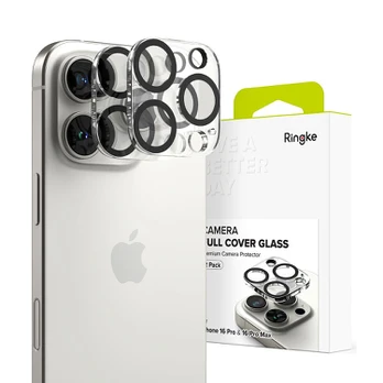 Ringke OSŁONA APARATU RINGKE CAMERA PROTECTOR 2-PACK IPHONE 16 PRO / 16 PRO MAX CLEAR