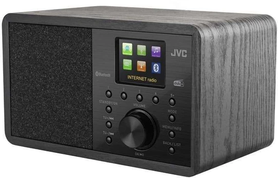JVC RA-E814B-DAB, juodas