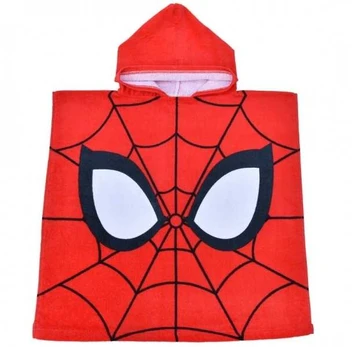 MCU Spiderman Poncho badehåndklæde med hætte